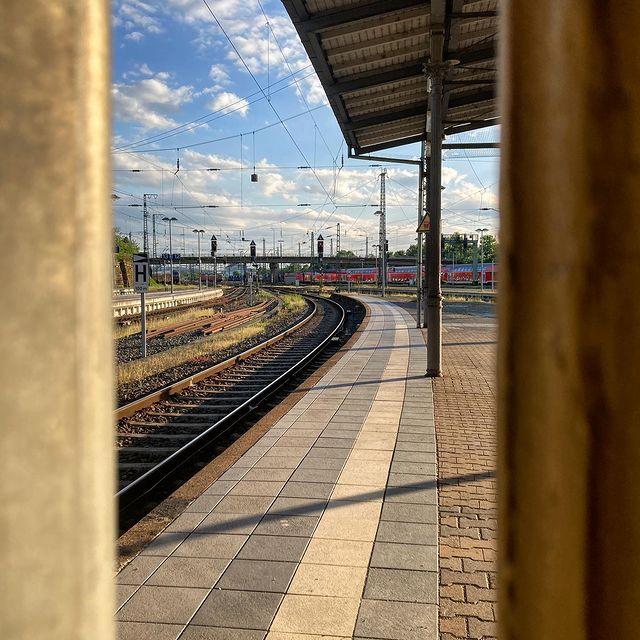 Gießen, Keilbahnhof.